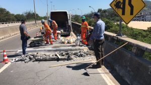 Serviço na Segunda Ponte