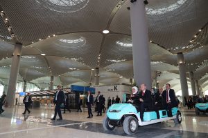 aeroporto Internacional de Istambul, na Turquia