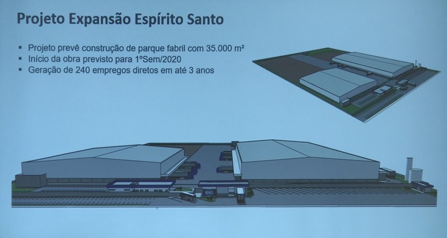 Instalação de fábricas em Linhares irá gerar mais de 2,5 mil empregos