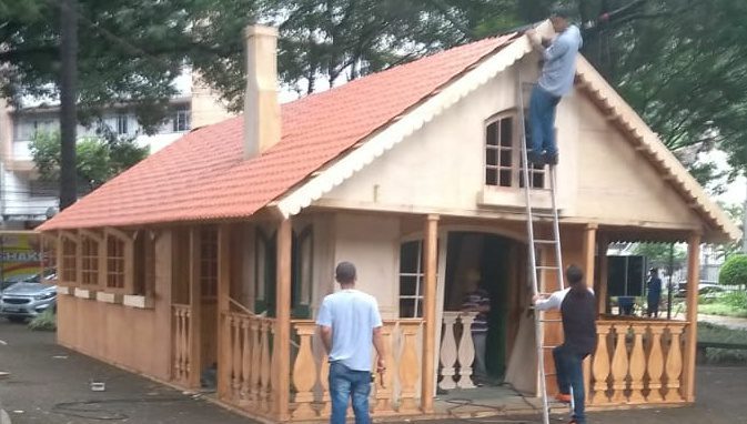 Vila do Papai Noel no Parque Moscoso terá roda gigante e trem interativo Vila do Papai Noel no Parque Moscoso terá roda gigante e trem interativo