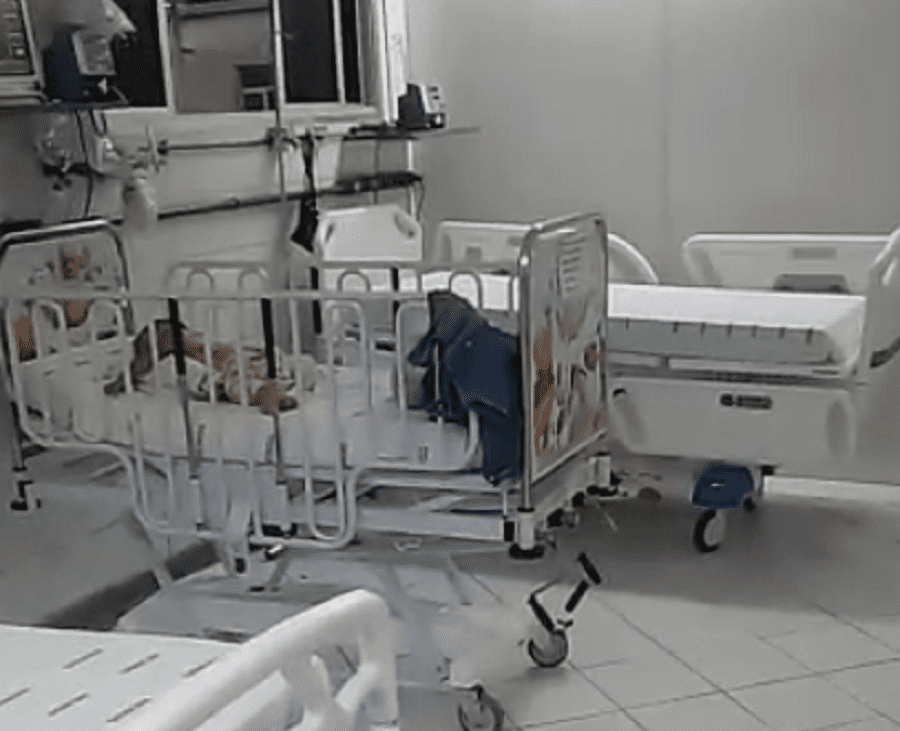 Covid-19: mãe relata falta de estrutura para acompanhar filha de 8 meses em hospital do ES Covid-19: mãe relata falta de estrutura para acompanhar filha de 8 meses em hospital do ES