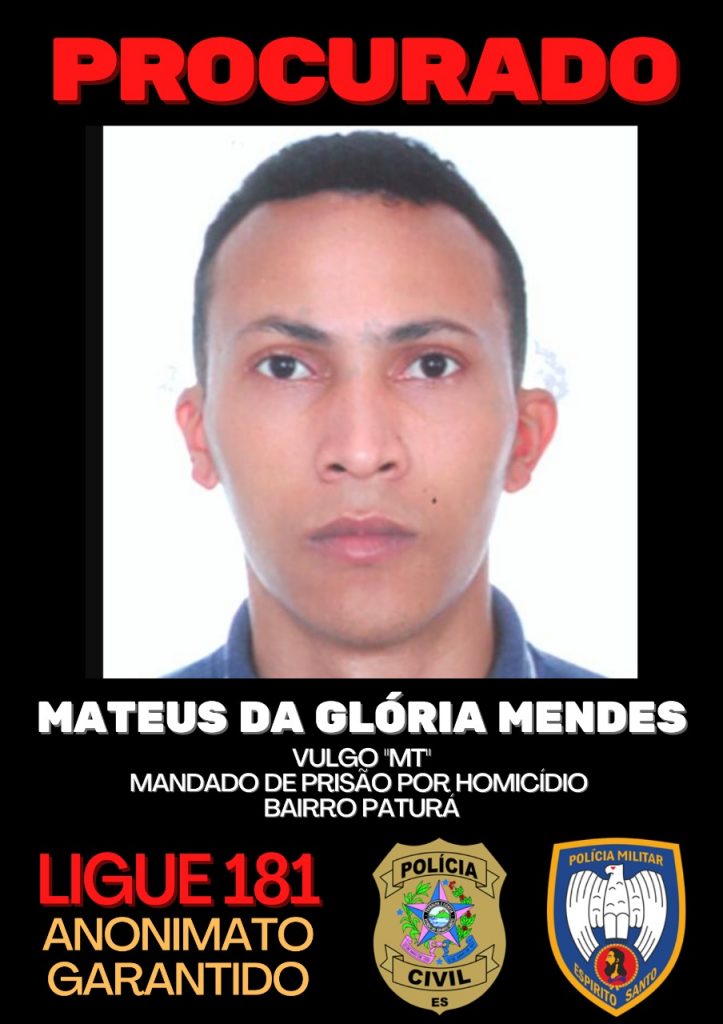 Lista dos cinco criminosos mais procurados de Guarapari é divulgada Lista dos cinco criminosos mais procurados de Guarapari é divulgada