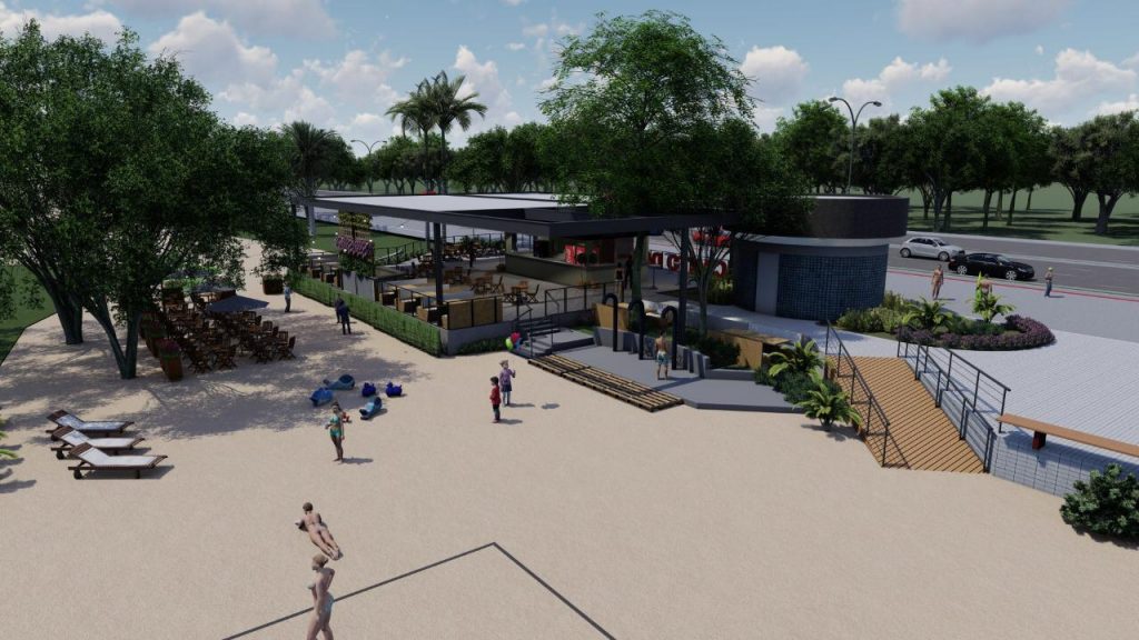Jardim Camburi ganha beach bar para família