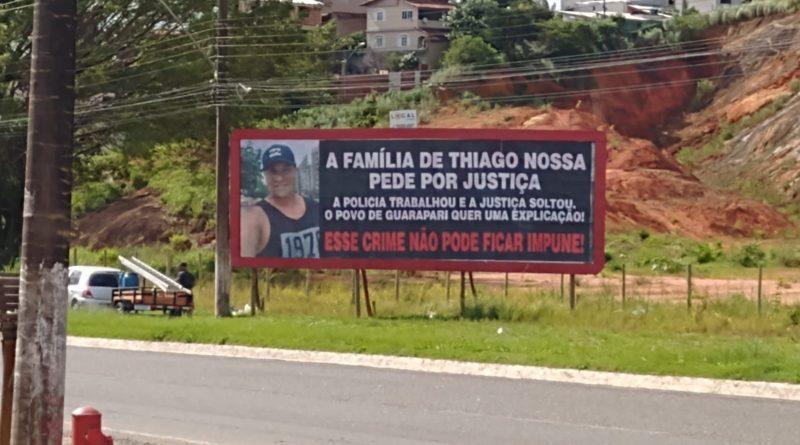 Carreata e outdoor em protesto pelo assassinato de empresário em Guarapari