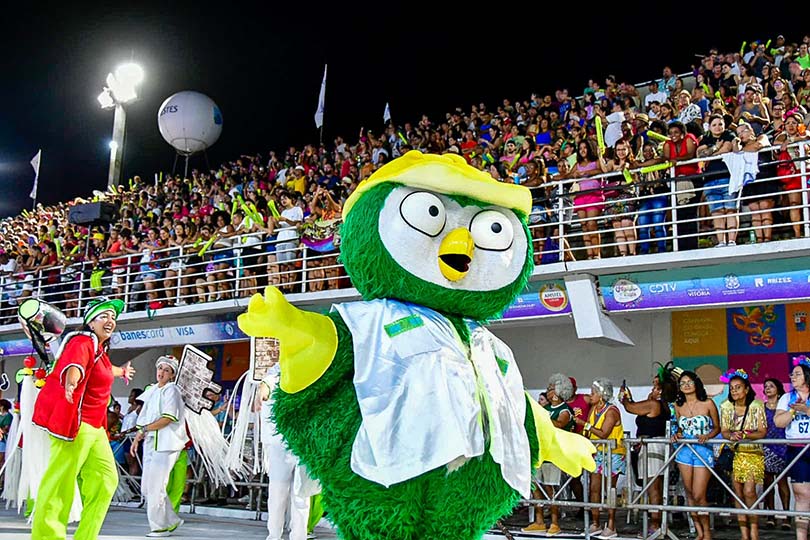 Moqueca 027: conforto e muita animação no Desfile das Escolas de Samba