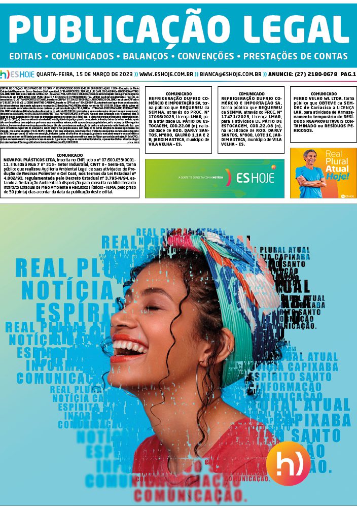 Publicação Legal 15/03/2023