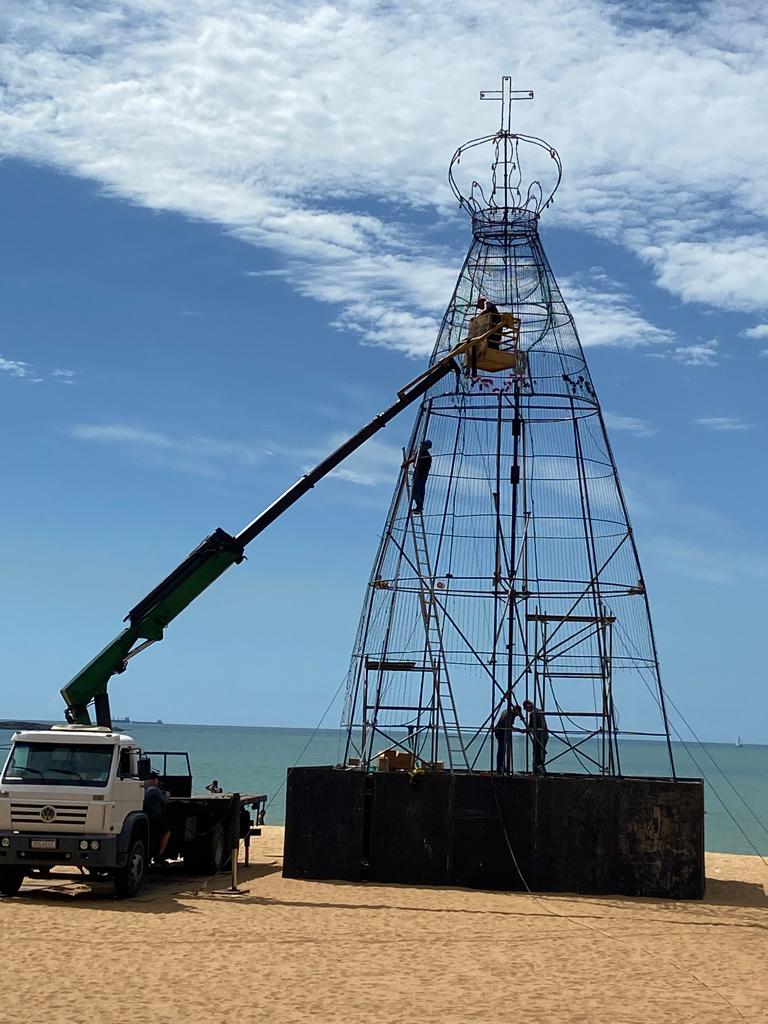 Nossa Senhora Iluminada será acesa em Vila Velha e na Serra