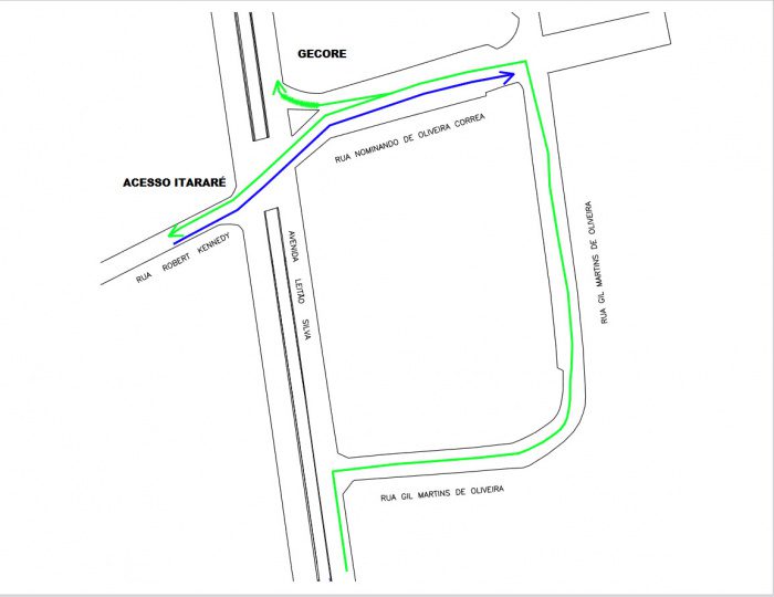 Itararé tem novo acesso pela Avenida Leitão da Silva