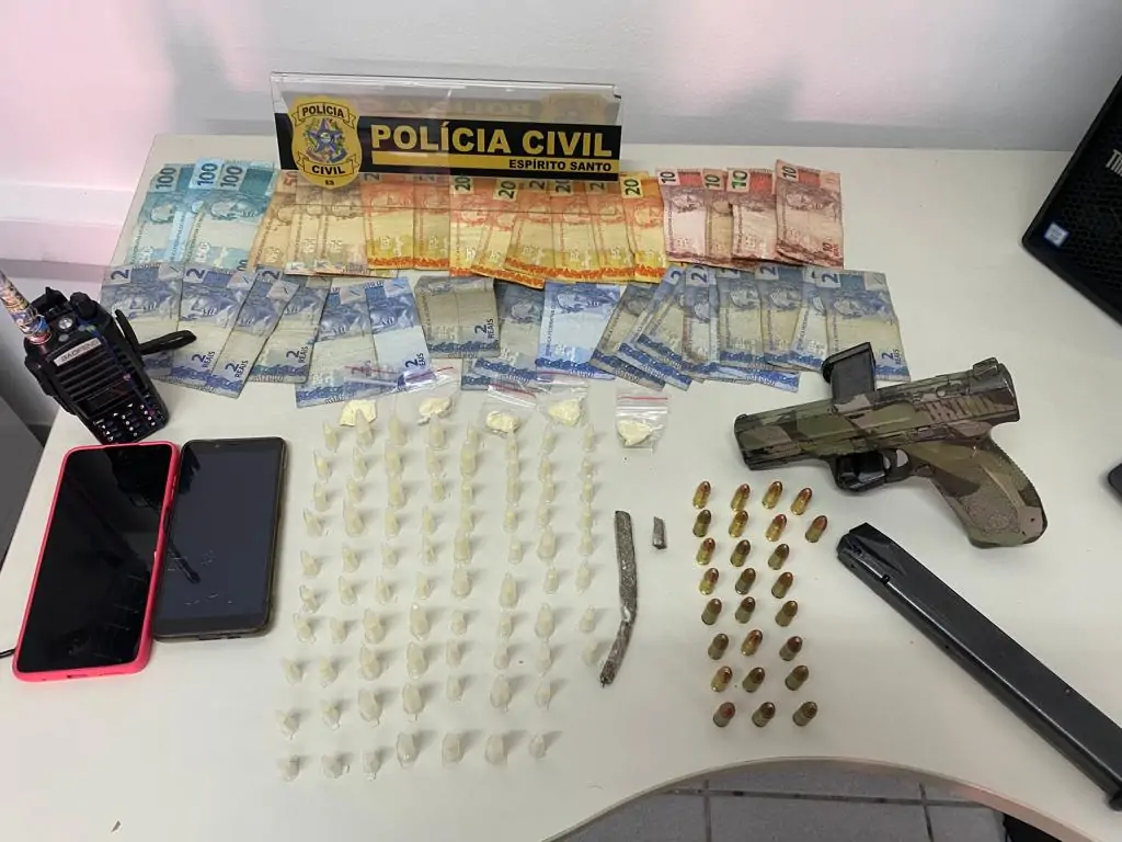 "Matador" do tráfico é preso em São Benedito
