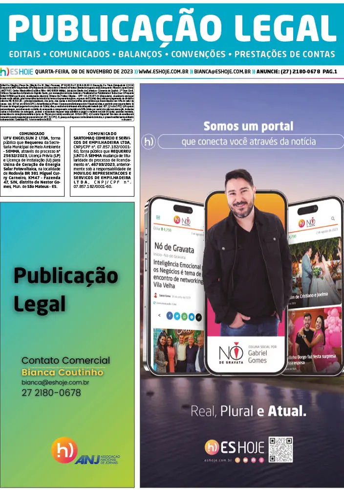 Publicação Legal 08/11/2023