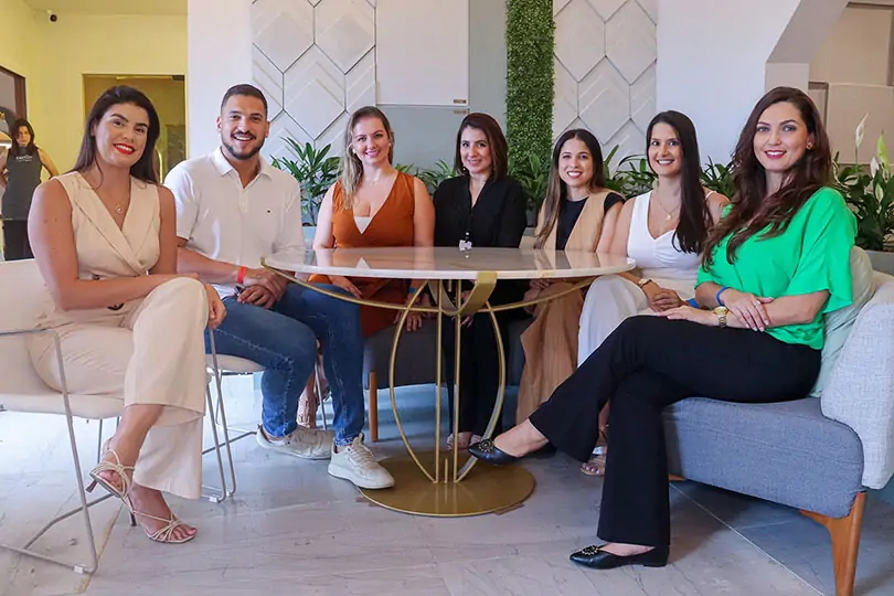 Bate-papo no Café Coworking