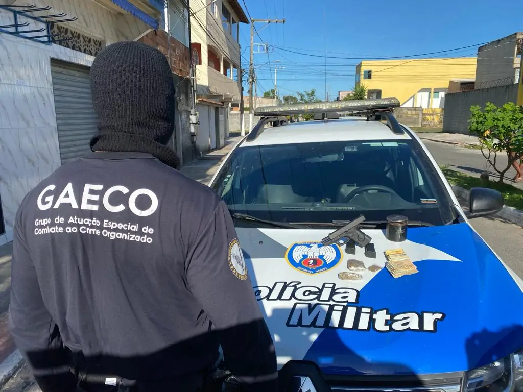 Gaeco cumpre mandado na Serra para investigações contra integrantes do PCC