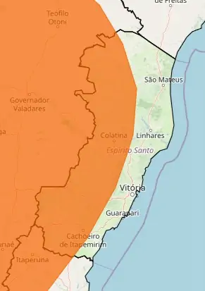 Chuvas intensas e tempestade: Espírito Santo recebe dois alertas do Inmet