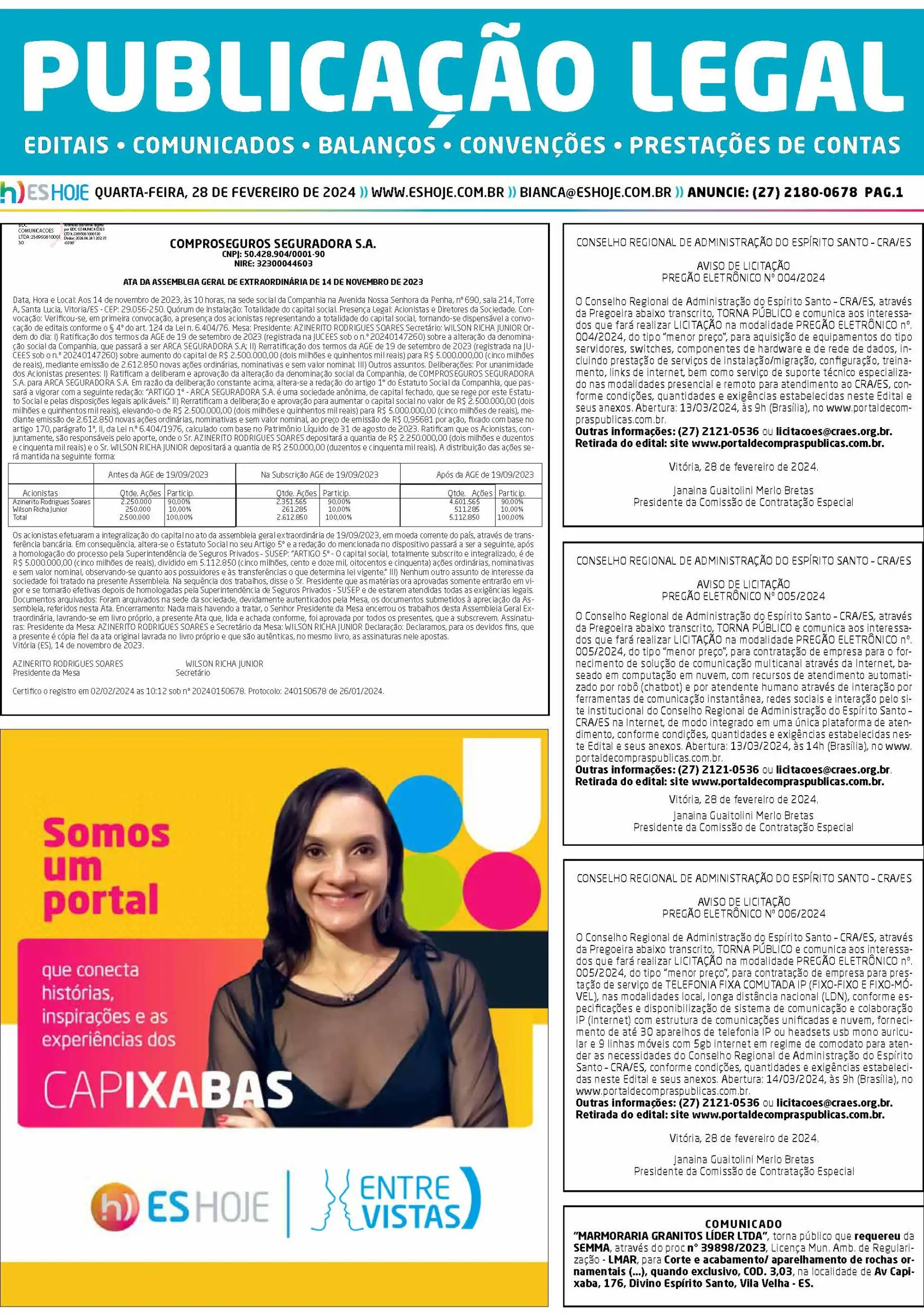 Publicação Legal 28/02/2024