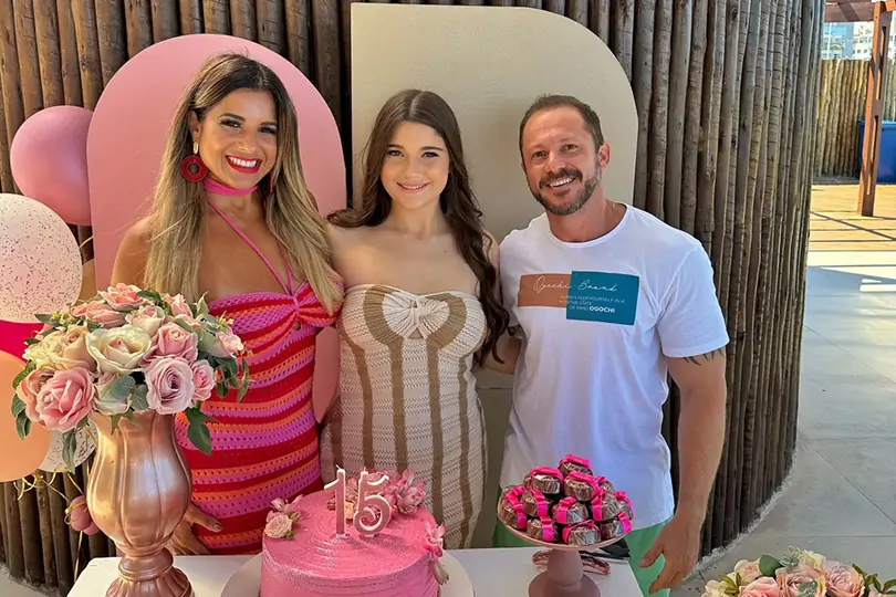 Anna Luisa celebra seus 15 anos