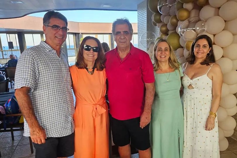 Feijoada para comemorar nova idade de Miguel Trés