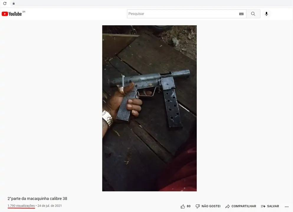 Rede criminosa tinha mais de mil vídeos ensinando a fabricar armas de fogo