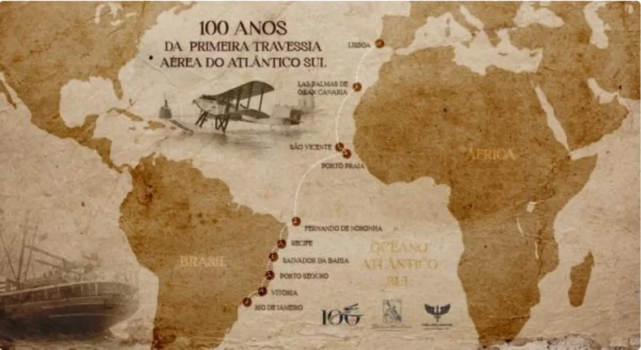 Cais do Hidroavião: um monumento à travessia do Atlântico Sul?