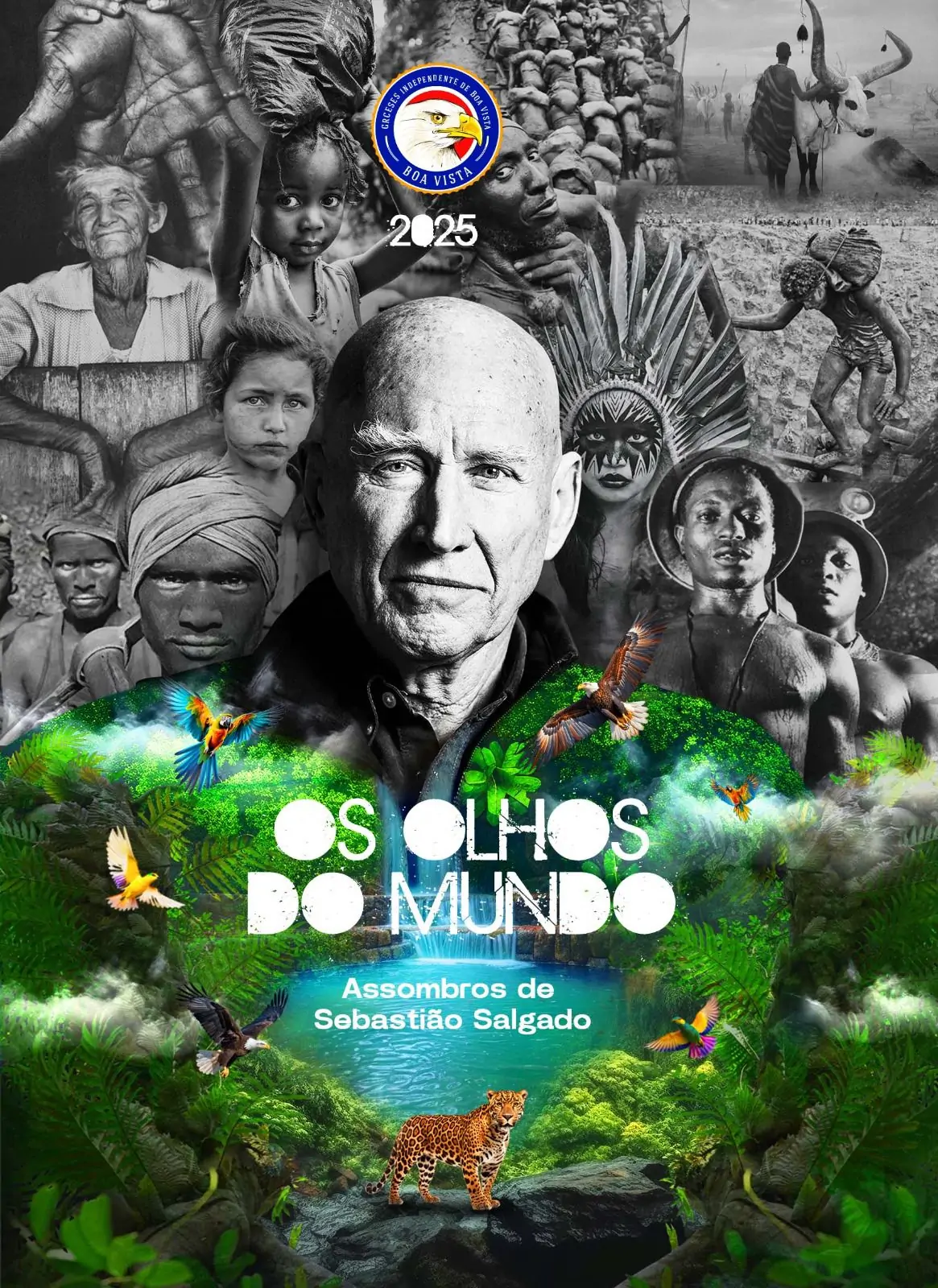 Sebastião Salgado será a inspiração do enredo da Boa Vista em 2025