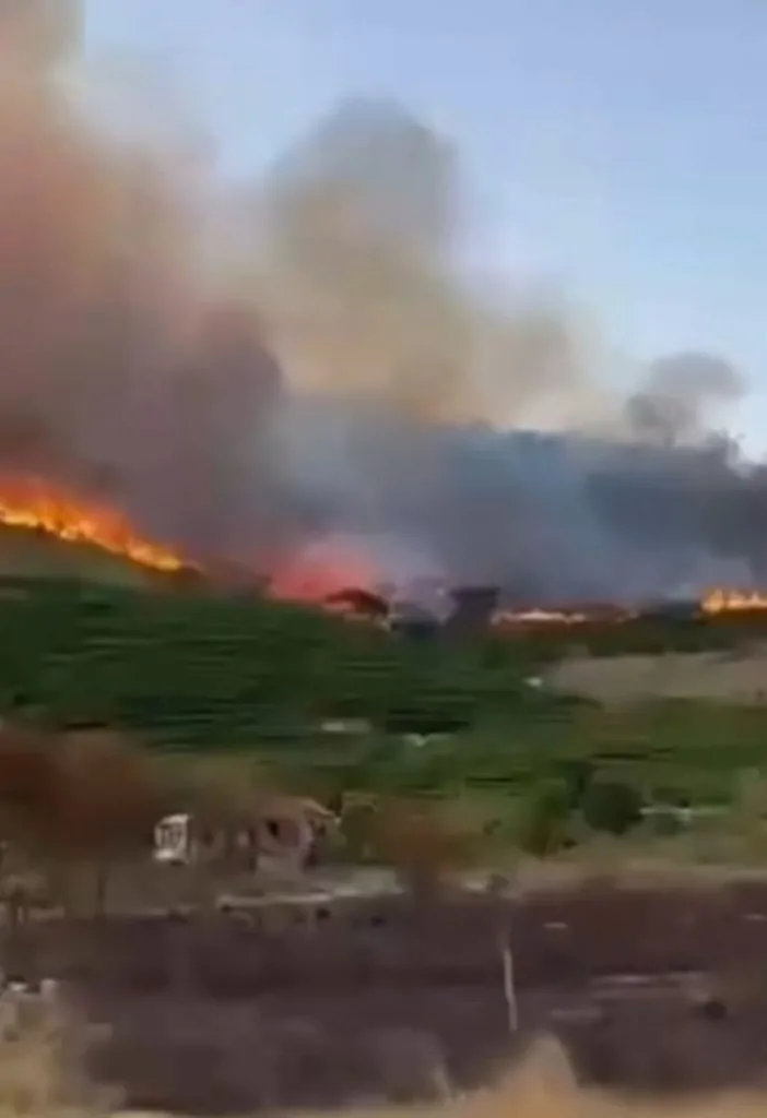 Combate a incêndio em Setiba seguirá nesta quinta-feira (12)
