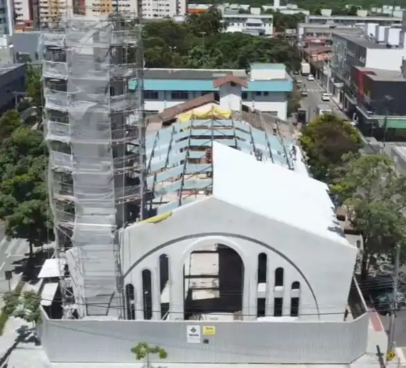 Paróquia Sagrada Família, de Jardim Camburi, promove ação solidária para concluir reforma