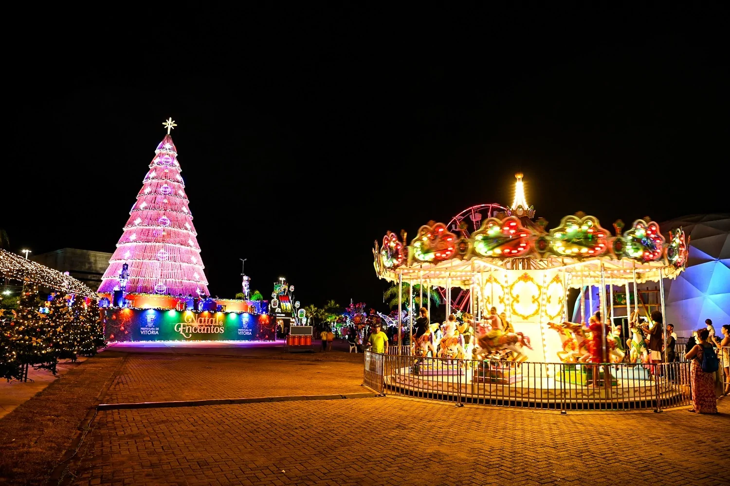 Vilas Natalinas espalham a magia do natal pela cidade de Vitória