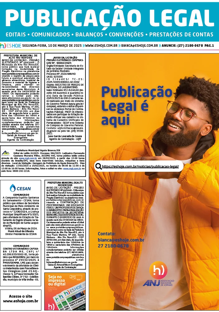 Publicação Legal 10/03/2025