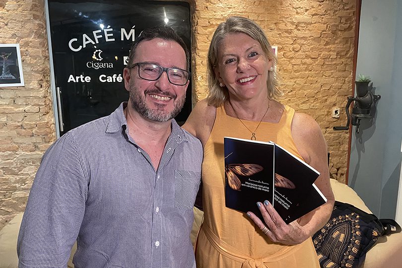 Escritor Anaximandro Amorim recebe convidado em noite literária no Centro