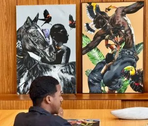 Obra de jovem de Cariacica ganha o país com estética visual sobre as periferias