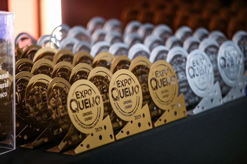Queijo de João Neiva é premiado na ExpoQueijo Brasil 2025