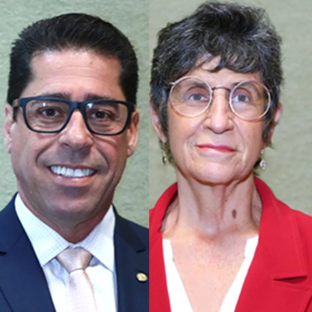 Marcelo Santos e Iriny Lopes