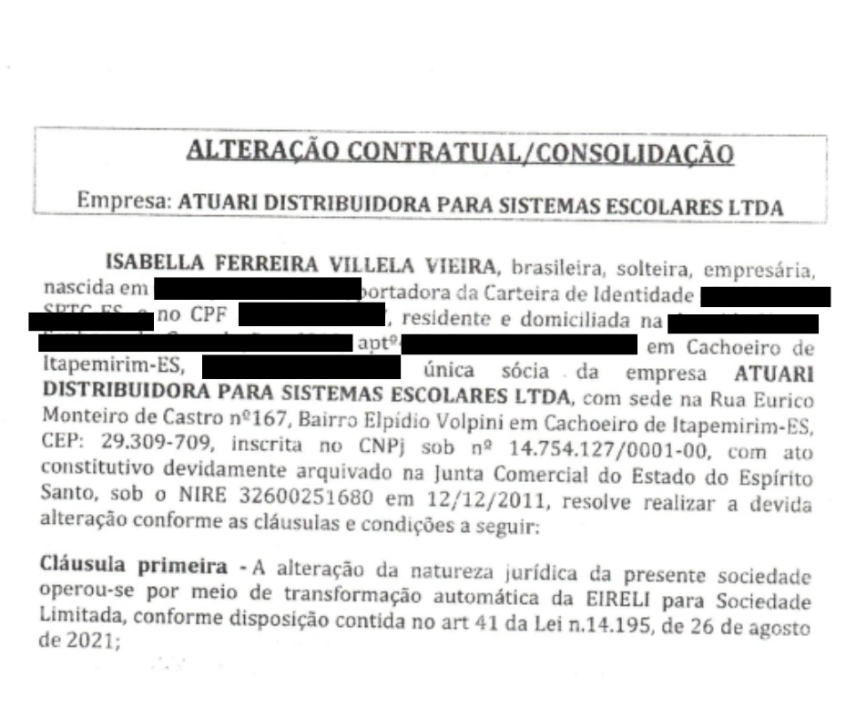 Educação: assédio e fraude em licitações no Sul do ES