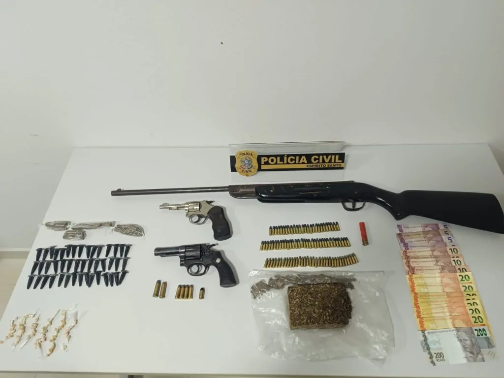 Operação prende 10 pessoas por tráfico de drogas e homicídios em Vila Valério
