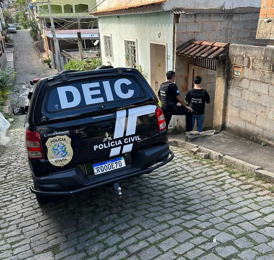 deic cachoeiro - preso crime ceará