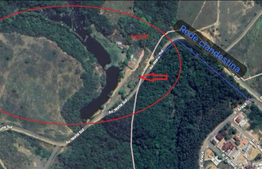 Rancho em Guarapari furtava água que abasteceria 240 pessoas/dia