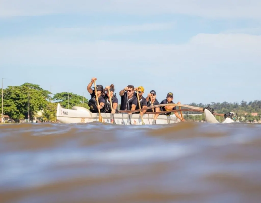 Anchieta se torna a capital da Canoa Polinésia com recorde de inscritos