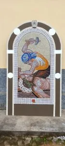 Vania Cáus lança 'Via Sacra' em Santa Teresa, obra de uma tonelada