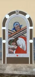 Vania Cáus lança 'Via Sacra' em Santa Teresa, obra de uma tonelada