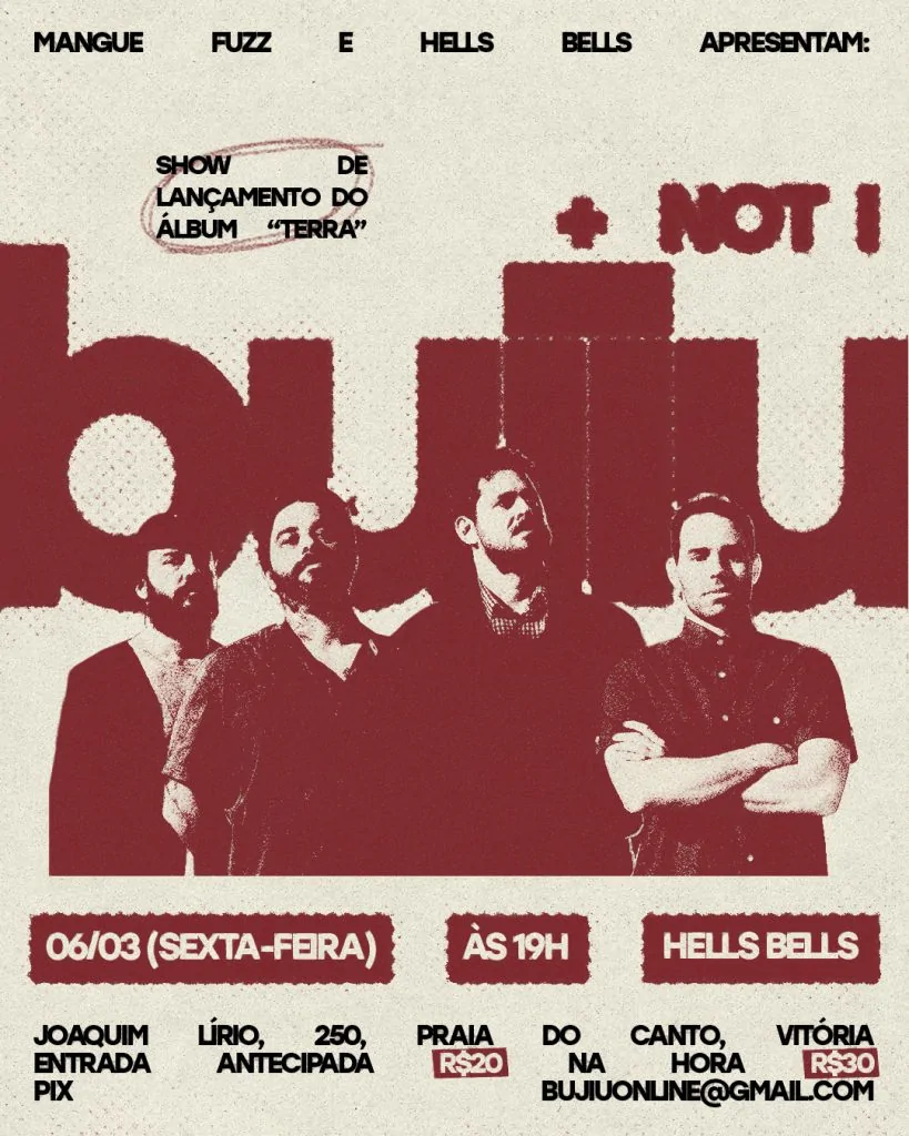 Bujiu lança “Terra” em dissonância com a ditadura do algoritmo