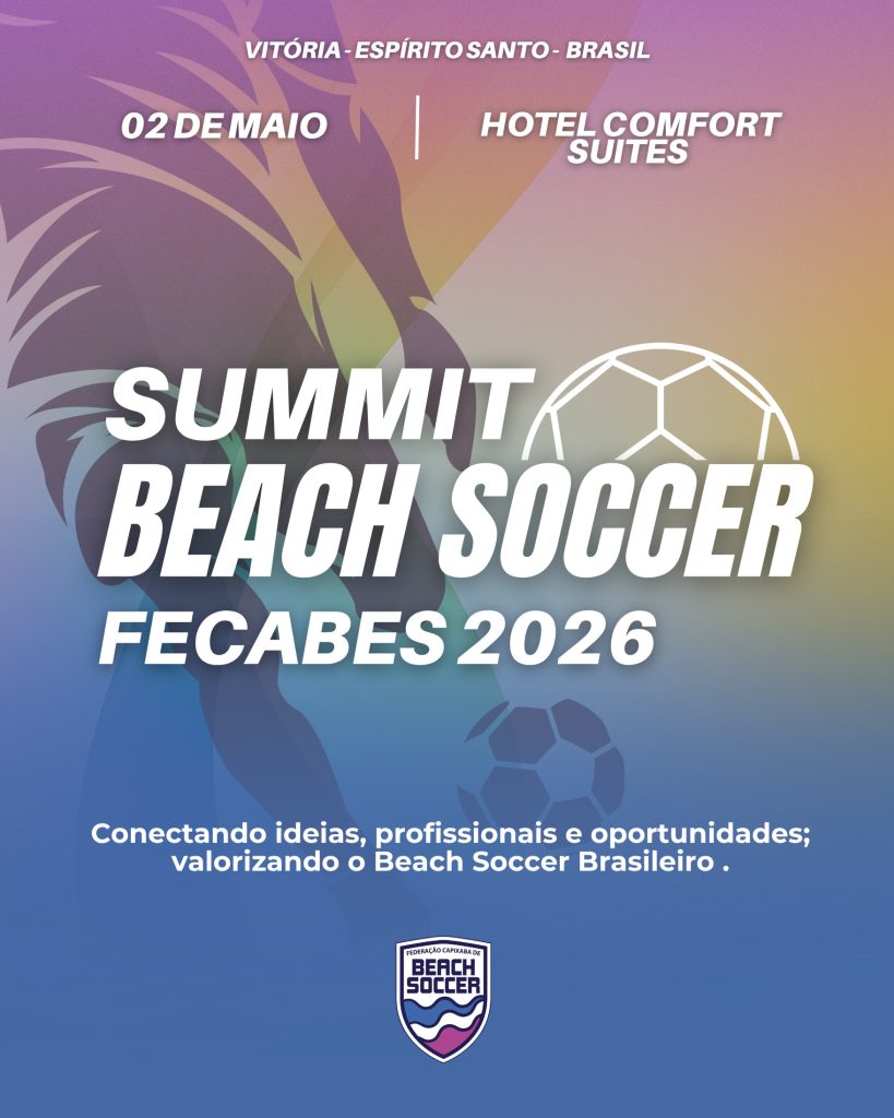 Summit Beach Soccer reúne grandes nomes e debate futuro da modalidade no ES