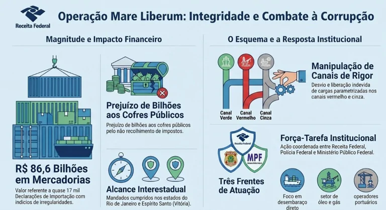 Vitória entra na mira de fraude aduaneira de R$ 86 bi