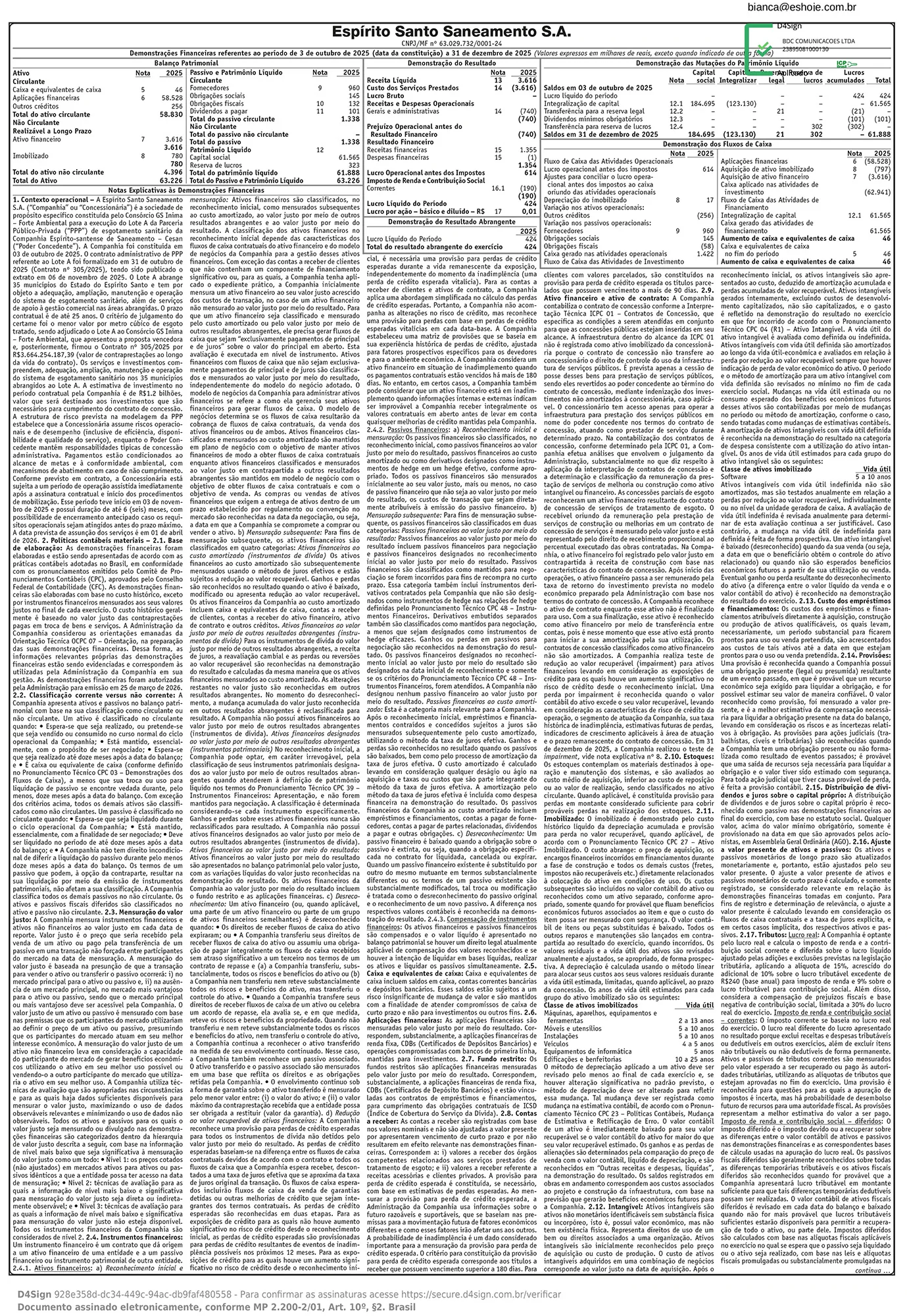 Publicação Legal 10/04/2026