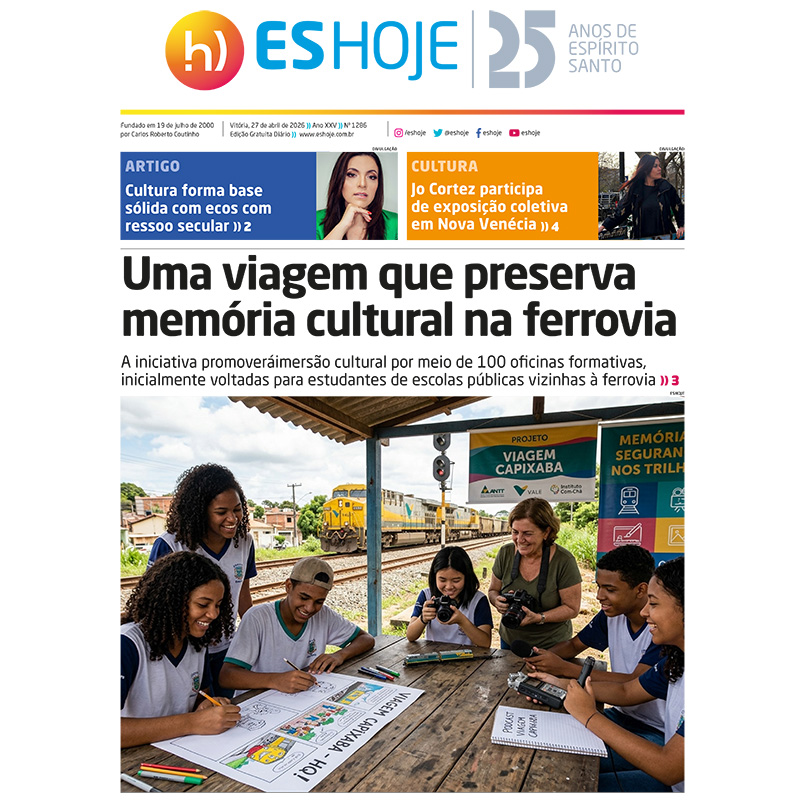 ES Hoje 27/04: Memória e segurança nos trilhos da Grande Vitória