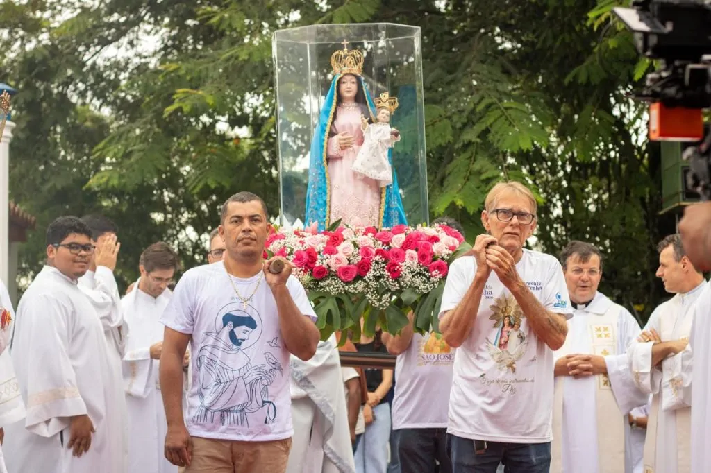 “Vamos fazer um clamor aos céus pelo fim do feminicídio”, diz bispo da Diocese de São Mateus na Festa da Penha
