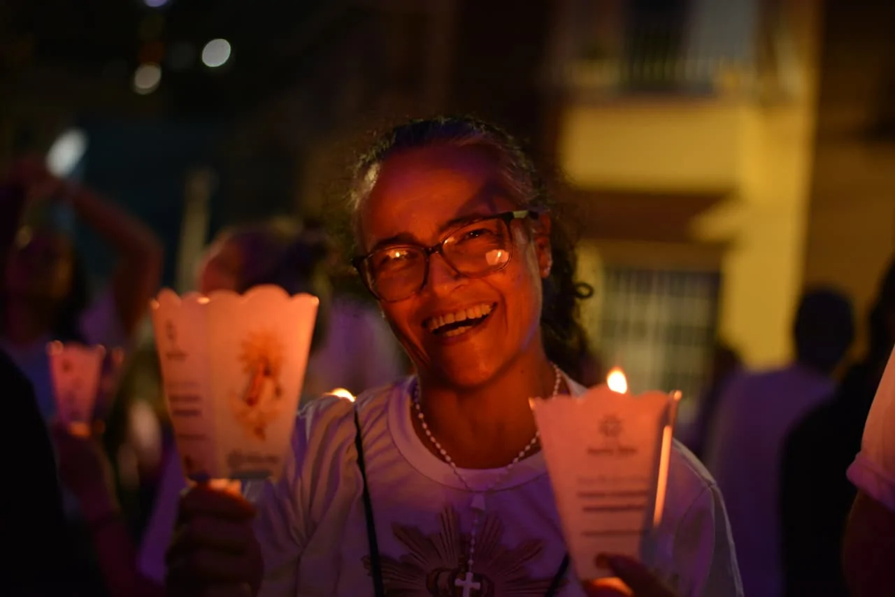 FOTOS | Romaria dos Homens reúne multidão e emociona fiéis