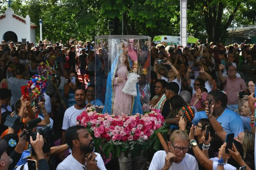 Tambores e casacas marcam Romaria dos Conguistas no Convento