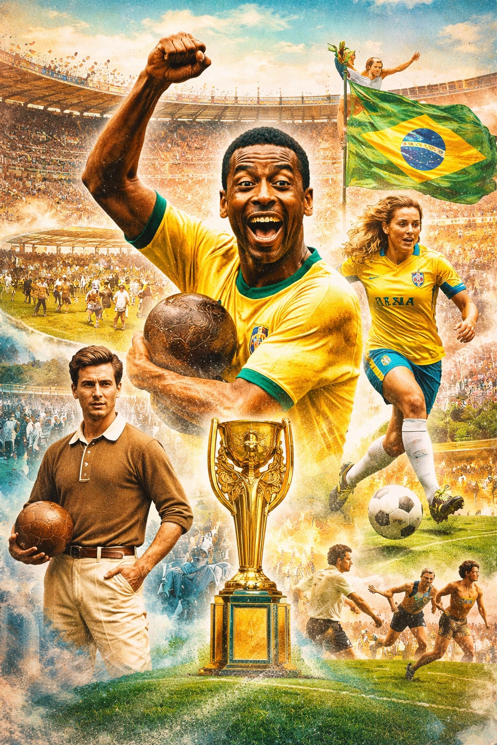 Você sabe como nasceu o futebol e como começou no Brasil?