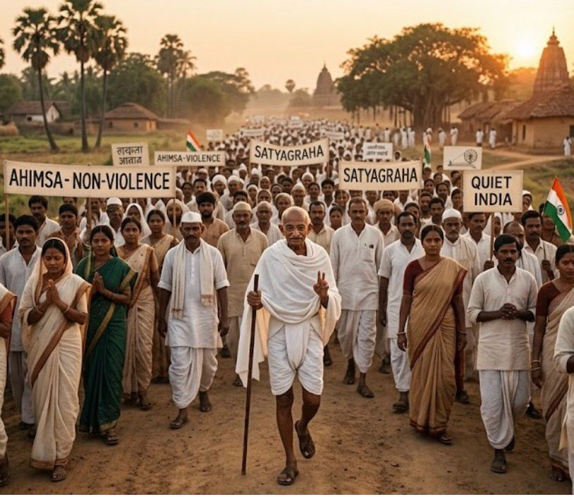 Você sabe quem foi Mahatma Gandhi e quais eram seus conceitos?
