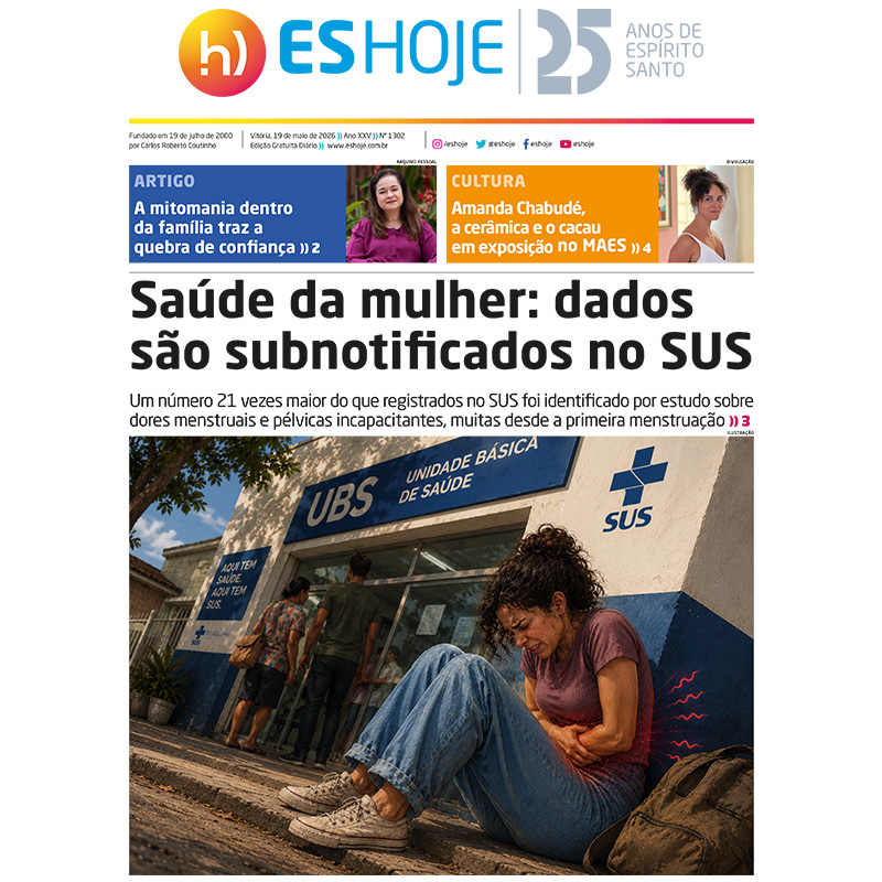 ES Hoje 19/05: Saúde da mulher: dados são subnotificados no SUS