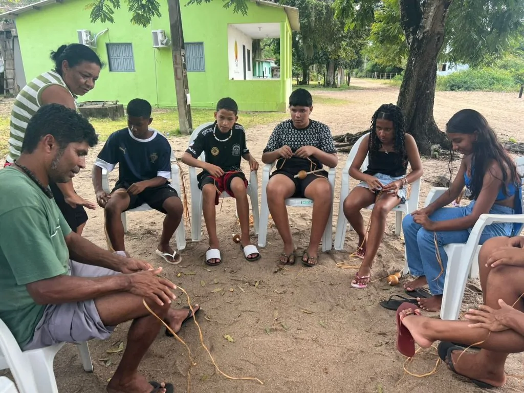 Som dos Tambores promove oficinas de instrumentos e registro audiovisual em aldeias indígenas do Espírito Santo